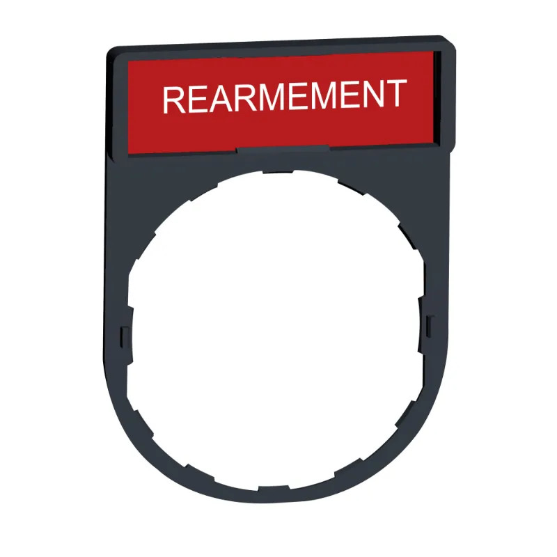 Porte étiquettes REARMEMENT - ZBY2123 Schneider Electric