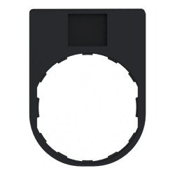 Harmony porte étiquette 30 x 40 mm standard - Ø22 - avec étiquette OFF - ZBY2312 Schneider Electric