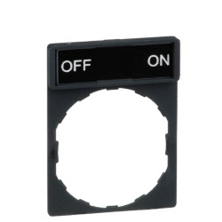 Porte étiquettes OFF-ON - ZBY2367 Schneider Electric