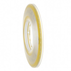 Harmony - étiquette circulaire jaune 3D - Ø60 - Parada de Emergencia - ZBY9420 Schneider Electric