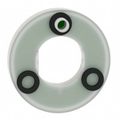 Etiquette lumineuse Ø60 24V - ZBY9W3B140 Schneider Electric