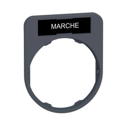LEGEND HOLDER - MARCHE MARKING FOR FLUSH - ZBYF2103C0 Schneider Electric