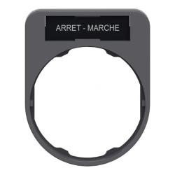 Porte-étiquette plat 40x50 - ZBYF2166 Schneider Electric