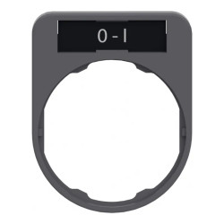 PLAQUE SIGNALETIQUE 40X50 MM - ZBYF2178C0 Schneider Electric