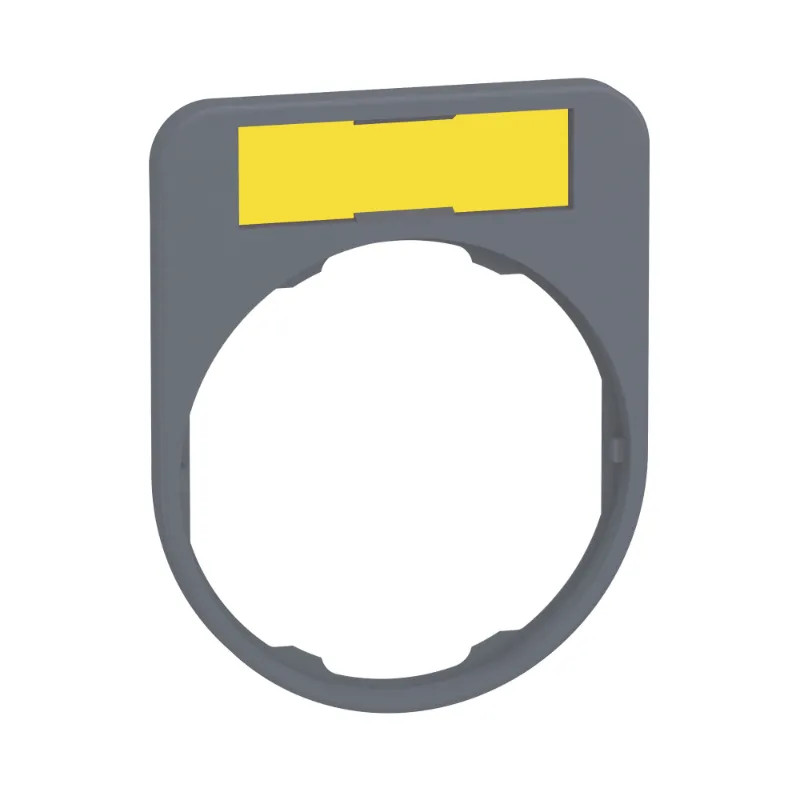 Porte-étiquette plat 40x50 gri - ZBYF4101C0 Schneider Electric