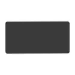 Harmony - plastron vierge - 200X100 MM - plastique noir - ZBYLEG201000 Schneider Electric