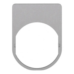 Harmony - étiquette - 30x40 - métallique - texte AUTO-MAIN noir - ZBYM2166 Schneider Electric