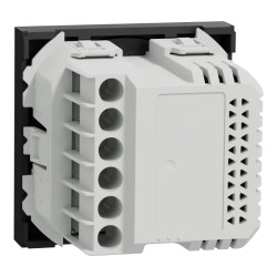 Unica - contrôle du volume - 12V - 2 mod - anthracite - méca seul - NU360254 Schneider Electric