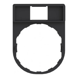 Harmony - porte étiquette plate 30x40 - pour étiquette 8x27 - ZBZ32 Schneider Electric