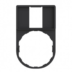 Harmony - porte étiquette plat 30x50 pour étiquette 18x27 - ZBZ33 Schneider Electric