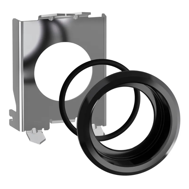 Harmony - Black metal flush mountin g kit (pb and p - ZB4BZ0217 Schneider Electric