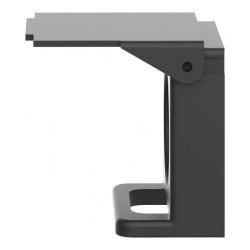 Harmony dispositif de verrouillage par cadenas pour unité Ø22 mm - noir - ZB4BZ62 Schneider Electric