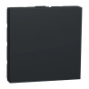 Unica - obturateur - 2 modules - Anthracite - mécanisme seul - NU986654 Schneider Electric