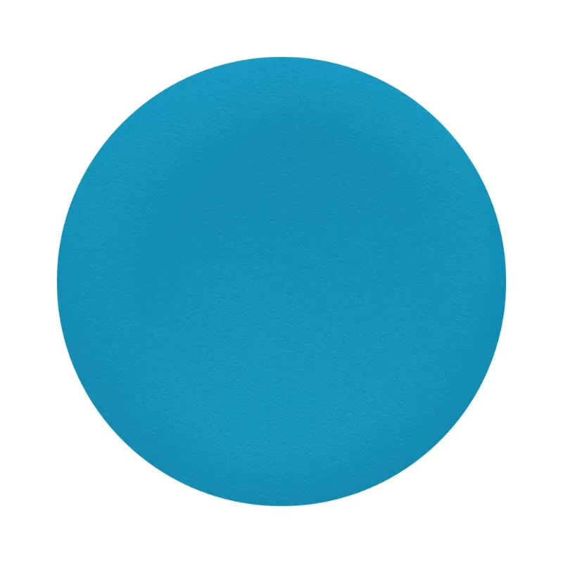 Harmony cabochon lisse - bleu pour poussoir rond Ø22 - ZBA6 Schneider Electric