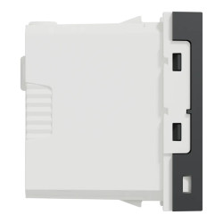 Charg USB A+C 15W 1mod anth - NU301654 Schneider Electric