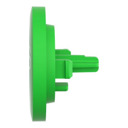 capsule BP flush 'START' vert - ZBAF333 Schneider Electric