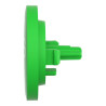 capsule BP flush 'START' vert - ZBAF333 Schneider Electric