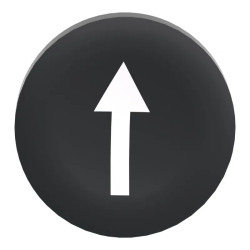 capsule BP flush flèche noir - ZBAF335 Schneider Electric