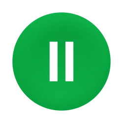 capsule BP flush 'II' vert - ZBAF336 Schneider Electric