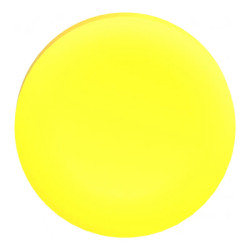 Harmony - capsule pour bouton poussoir - lisse - Ø22 - jaune - ZBAF5 Schneider Electric