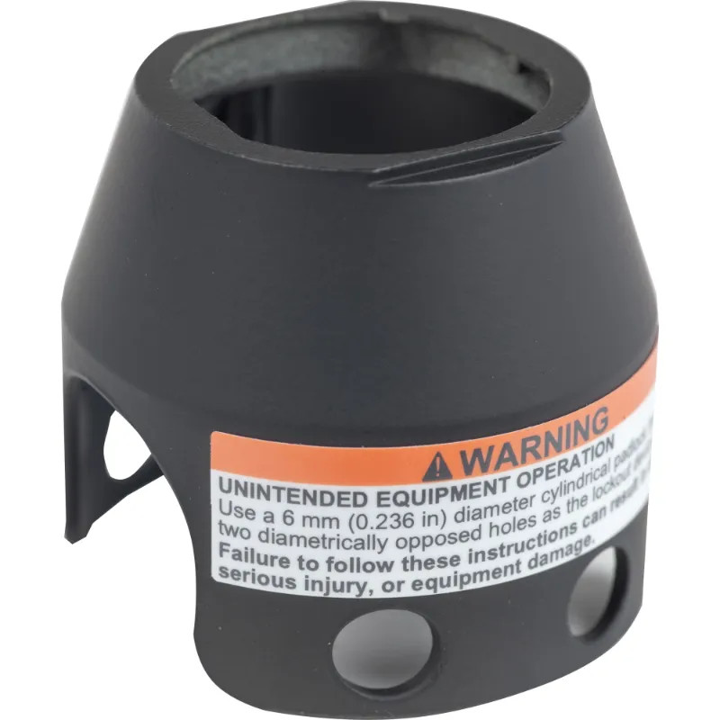 Harmony - garde métallique noire pour arrêt d'urgence Ø40 - ZBZ1602 Schneider Electric