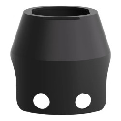 Harmony - garde métallique noire pour arrêt d'urgence Ø40 - ZBZ1602 Schneider Electric