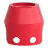 Harmony - garde métallique rouge pour arrêt d'urgence Ø40 - ZBZ1604 Schneider Electric