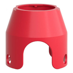 Harmony - garde métallique rouge pour arrêt d'urgence Ø40 - ZBZ1604 Schneider Electric