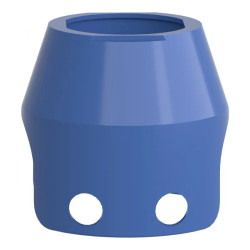 Harmony - garde métallique bleue pour arrêt d'urgence Ø40 - ZBZ1606 Schneider Electric