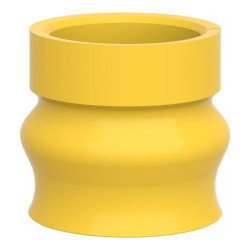Harmony - soufflet d'étanchéité - pour arrêt d'urgence Ø40 et Ø60 - jaune - ZBZ58 Schneider Electric