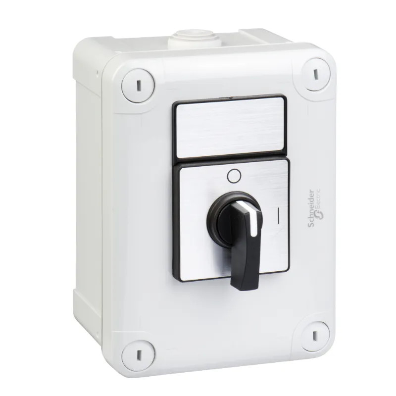 Harmony K - interrupteur Arrêt d'urgence complet - 2 positions - 20A - KB2C051G Schneider Electric