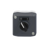 Harmony boite - 1 bouton tournant Ø22 à manette - 1F - XALD134 Schneider Electric
