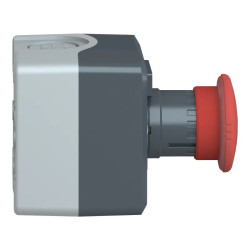 Harmony boite - 1 coup de poing rouge Ø40 - 1O - Arret - XALD164 Schneider Electric