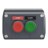 Harmony boite - 2 boutons poussoirs Ø22 - vert /rouge - XALD211H29 Schneider Electric