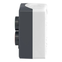 Harmony boite - 2 boutons poussoirs Ø22 - vert /rouge - XALD215 Schneider Electric