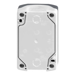 Harmony boite - 2 boutons poussoirs Ø22 - blanc /noir - XALD222 Schneider Electric