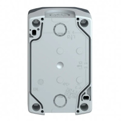 Harmony boite - 2 boutons poussoirs Ø22 - blanc /noir - XALD222E Schneider Electric