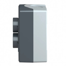 Harmony boite - 2 boutons poussoirs Ø22 - vert /rouge - XALD224 Schneider Electric