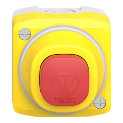 Boite ARU lum B/R 1O+1F 24V - XALK84W3BE Schneider Electric