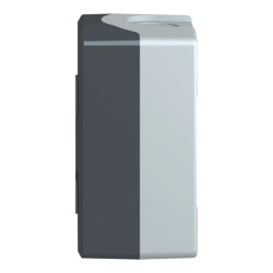 Harmony XAL - boite 2 trous Ø22 - couvercle gris foncé - fond gris clair - XALD02 Schneider Electric