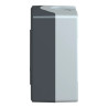 Harmony XAL - boite 2 trous Ø22 - couvercle gris foncé - fond gris clair - XALD02 Schneider Electric