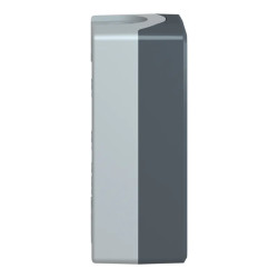 Harmony XAL - boite 3 trous Ø22 - couvercle gris foncé - fond gris clair - XALD03 Schneider Electric
