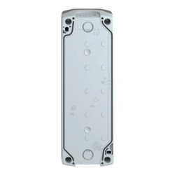 Harmony XAL - boite 5 trous Ø22 - couvercle gris foncé - fond gris clair - XALD05 Schneider Electric