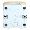 Harmony boite - 1 trou - couvercle jaune - fond gris clair - UL/CSA - XALK01H7 Schneider Electric