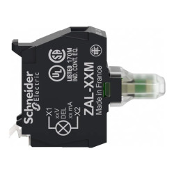 Bloc lum. boîte LED rouge 24V - ZALVB4M Schneider Electric