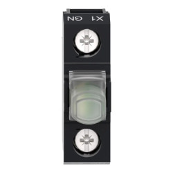 Bloc lum. boîte LED vert 230V - ZALVM3M Schneider Electric