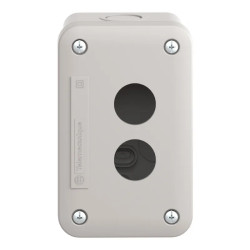 Harmony - boite vide XALE 2 trous - XB7 Ø22mm - IP54 - gris - lot de 5 - XALE2 Schneider Electric