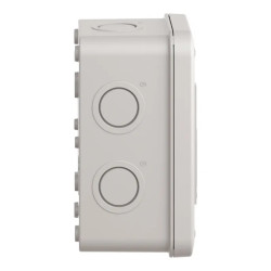 Harmony - boite vide XALE 2 trous - XB7 Ø22mm - IP54 - gris - lot de 5 - XALE2 Schneider Electric