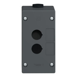 Harmony XALG - boîte à boutons vide - plastique - 2 perçages horizontaux - XALG02 Schneider Electric