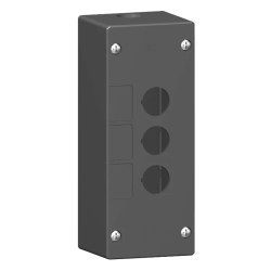 Harmony XALG - boîte à boutons vide - plastique - 3 perçages horizontaux - XALG03 Schneider Electric